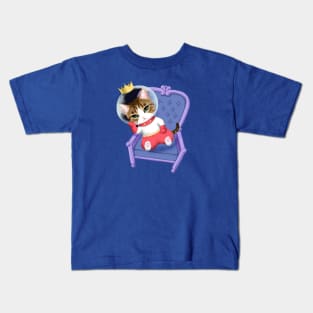 Cat King Kids T-Shirt